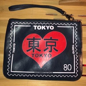 Rebecca Minkoff Blue Tokyo Wristlet